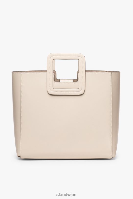 Frauen Shirley-Ledertasche Creme 466Z831 STAUD Zubehör
