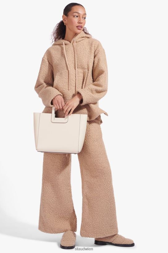 Frauen Shirley-Ledertasche Creme 466Z831 STAUD Zubehör