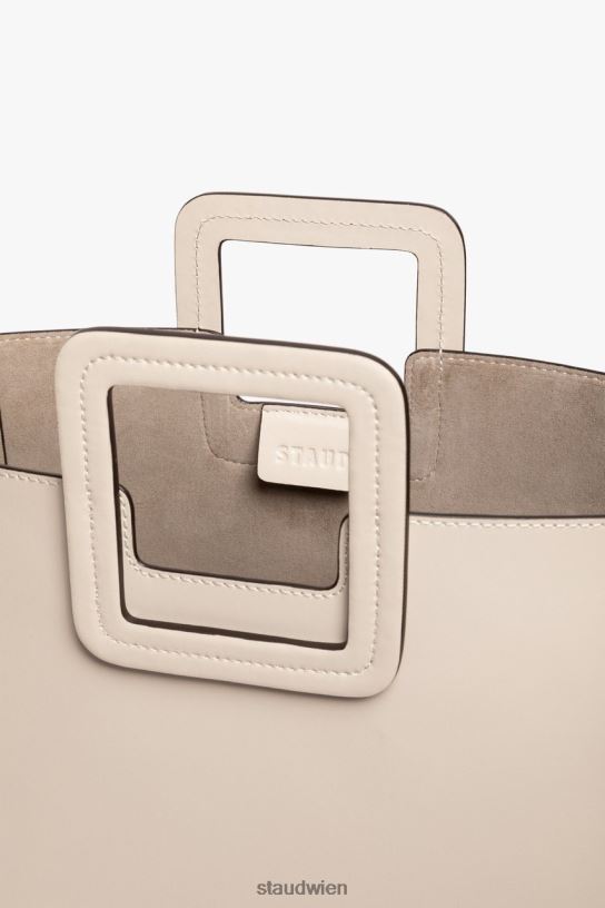 Frauen Shirley-Ledertasche Creme 466Z831 STAUD Zubehör
