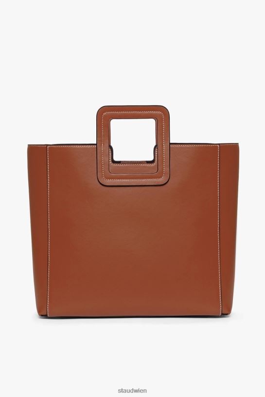 Frauen Shirley Ledertasche Sattel bräunen 466Z835 STAUD Zubehör