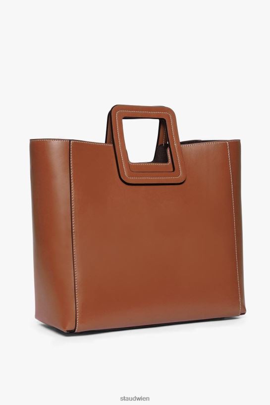 Frauen Shirley Ledertasche Sattel bräunen 466Z835 STAUD Zubehör