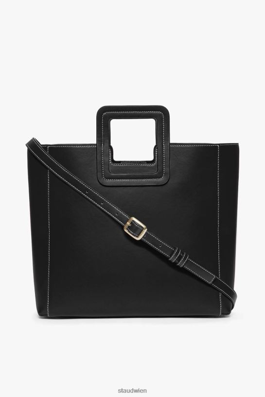 Frauen Shirley-Ledertasche Schwarz 466Z832 STAUD Zubehör