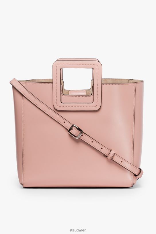 Frauen Shirley-Ledertasche dunkles Rouge 466Z834 STAUD Zubehör